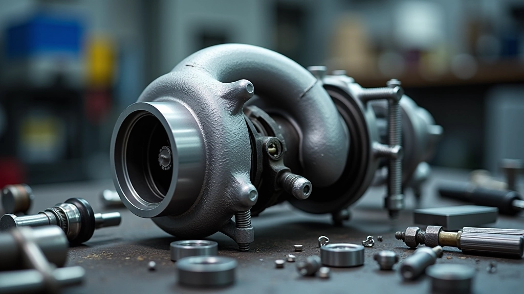 Turbo cartridge rebuild workbench